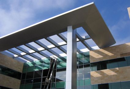 The exterior of a building at University of California San Diego
